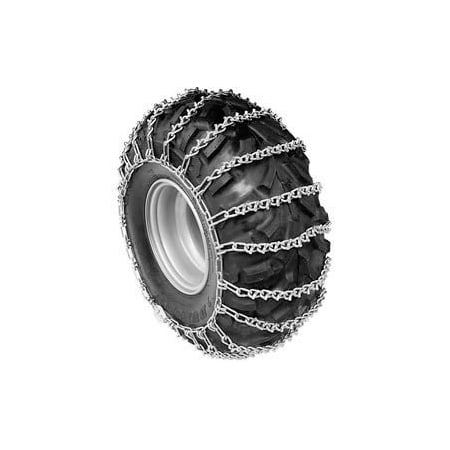 Peerless Chain Atv V-Bar Tire Chains, 4 Link Spacing (Pair) - 1064355 1064355